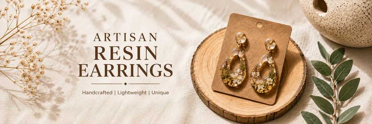 Artsian Resin Earrings
